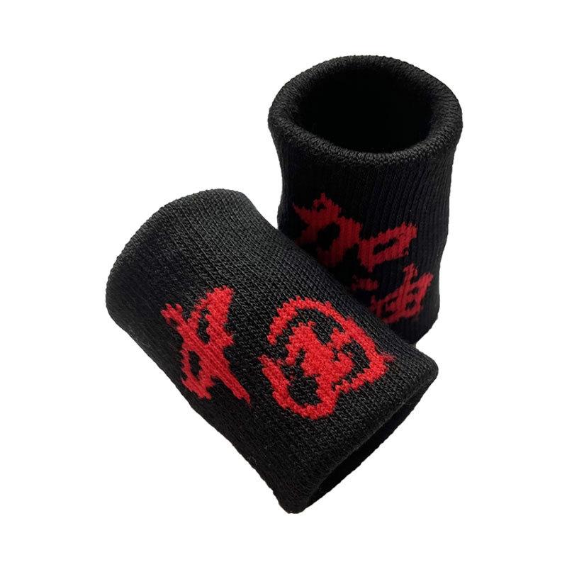Unisex Pure Cotton Sweat-Absorbing Sports Towel Wristbands for Basketball, Football, Volleyball