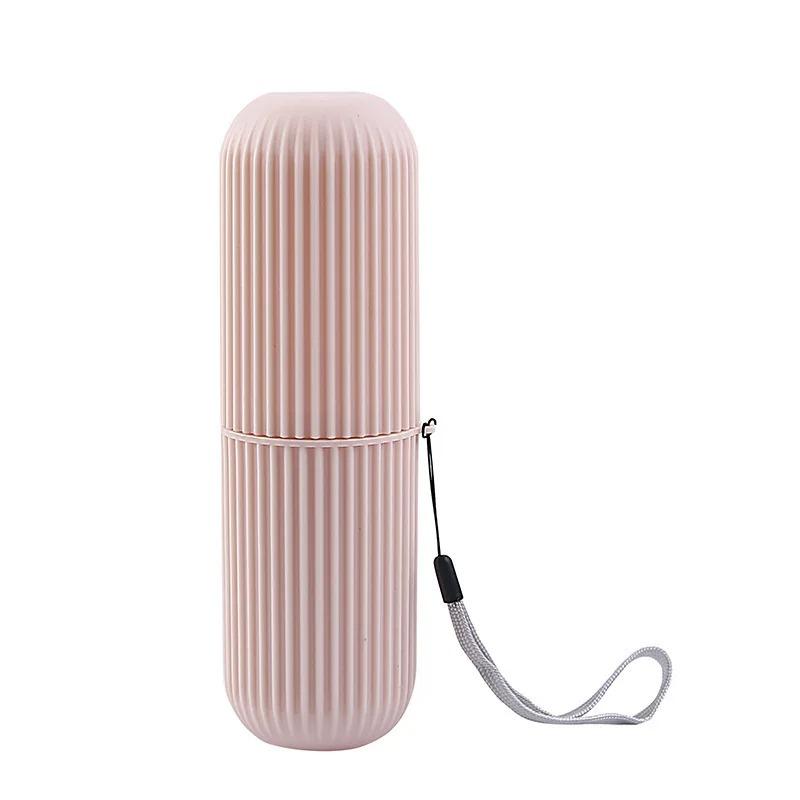 Portable Toothpaste Toothbrush Protect Holder Case Travel Camping Storage Box Organizer Travel Toiletries Storage Cup New Creat