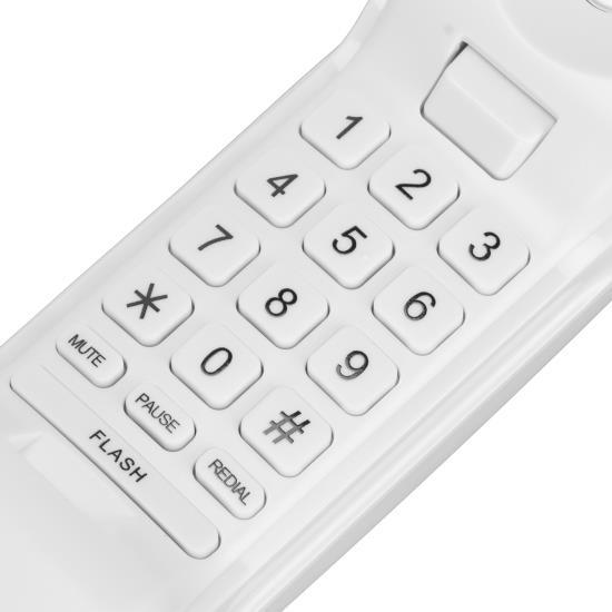 Corded Phone Wall Mountable 1 Handset Corded Telephone for Home Business Hotel Guest Room