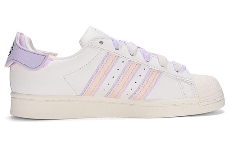 Women's Sneakers Adidas Originals Superstar 'White Purple Pink' Women's