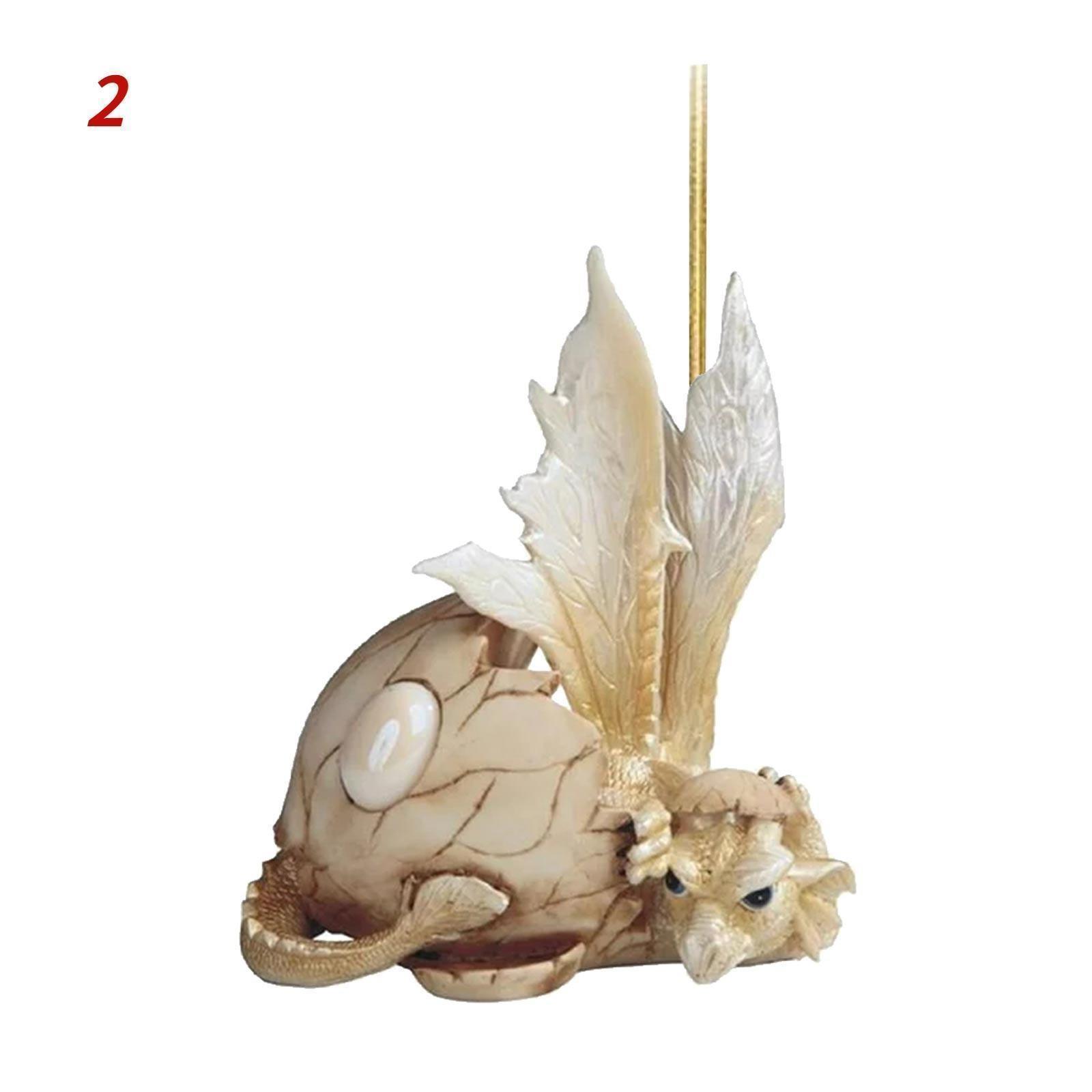 

Creative Design Christmas Cute Dragon Baby Hanging Ornament Tree Charm Decorations 2025 New Year Home Xmas Tree Ornament Gift A