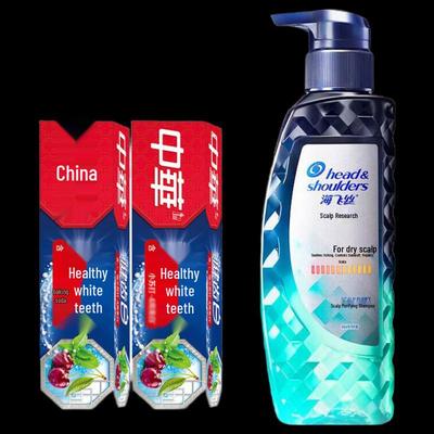 Zhonghua Healthy Teeth Toothpaste & Scalp Care Shampoo Set