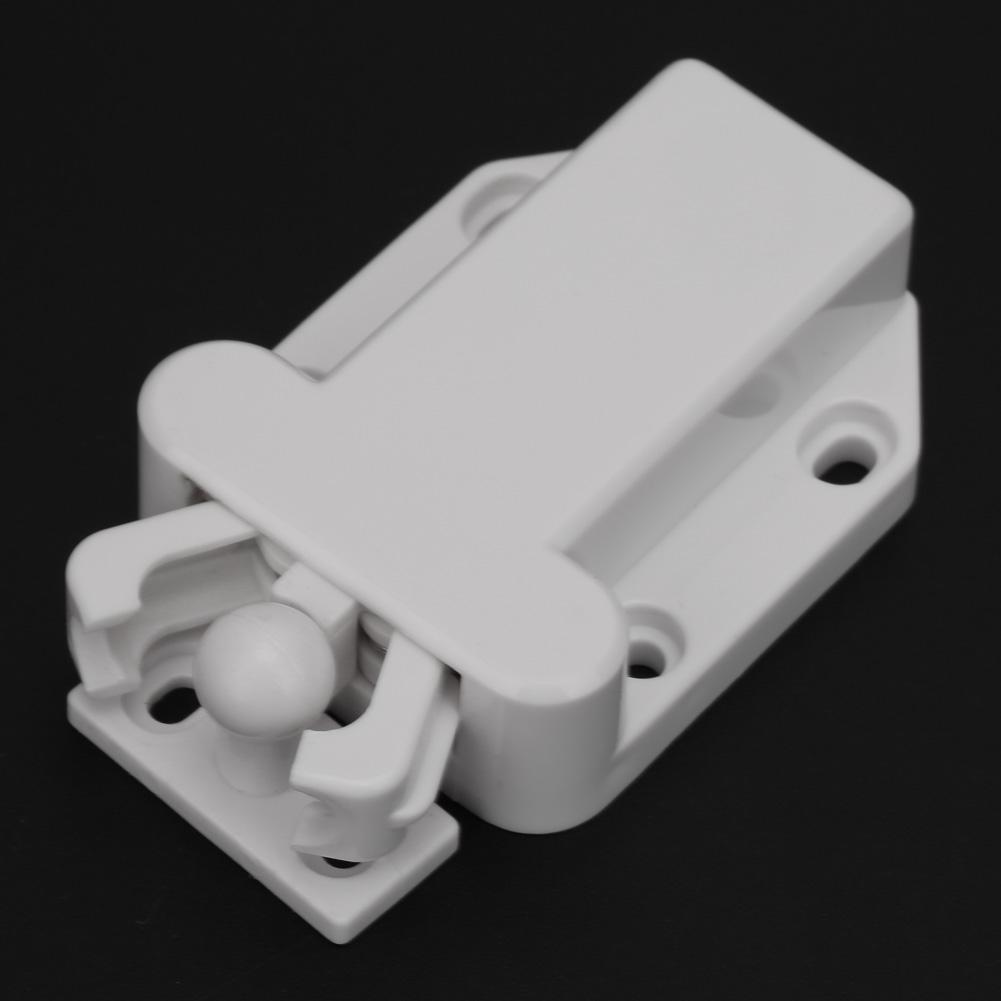 10pcs Durable and Strong White Cute Beetle Shape Cabinet Door Rebounder