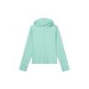 Swift UV Quick-Dry Running Hoodie With Sun Protection Women Tops Emerald-Green FB7481-349