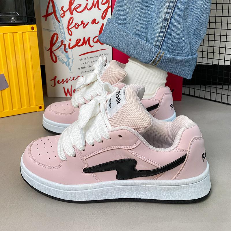 

Fashion 2025 New Classic Hot selling Men s Sneakers Couple s Sports Running Shoes Fashion Versatile Casual Shoes Zapatillas Deportivas 44 розовый