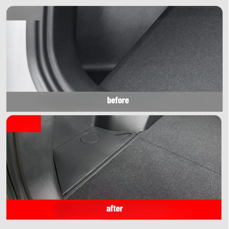 For Geely Manjaro Xingyue L KX11 2023 2024 2025 Rear Trunk Side Storage Box with Sponge Cover Tail Boot Organizer Accessories
