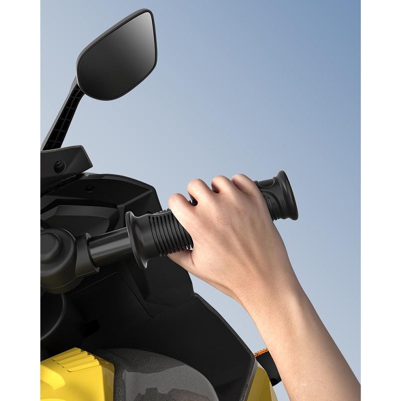 Kinder Elektro-Motorrad Dreiräder Dual Drive Kinderauto mit Fernbedienung Bluetooth Musik LED-Licht