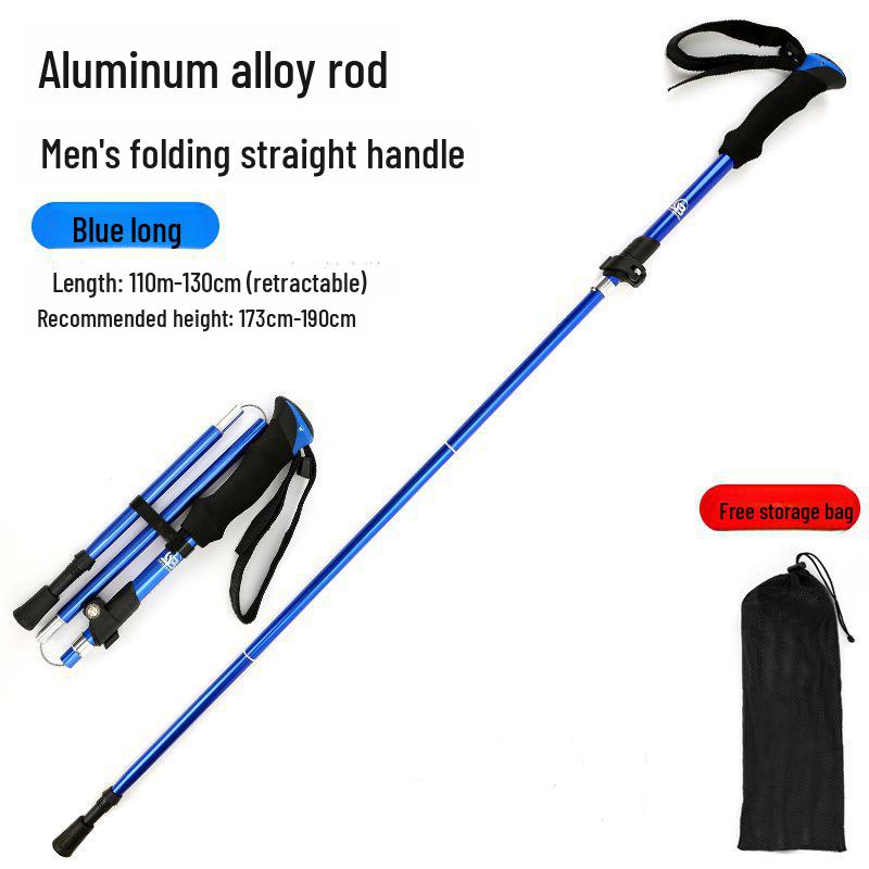 Teleskop-Falt-Trekkingstock aus Aluminiumlegierung
