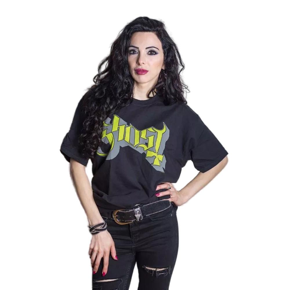 Ghost Unisex Adult Keyline Logo T-Shirt