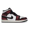 Air 1 Mid SE Wear-Away Herre Sneakers Hvit Svart Seil DV9565-006