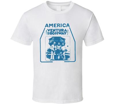 America Folk Band Ventura Highway T-Shirt