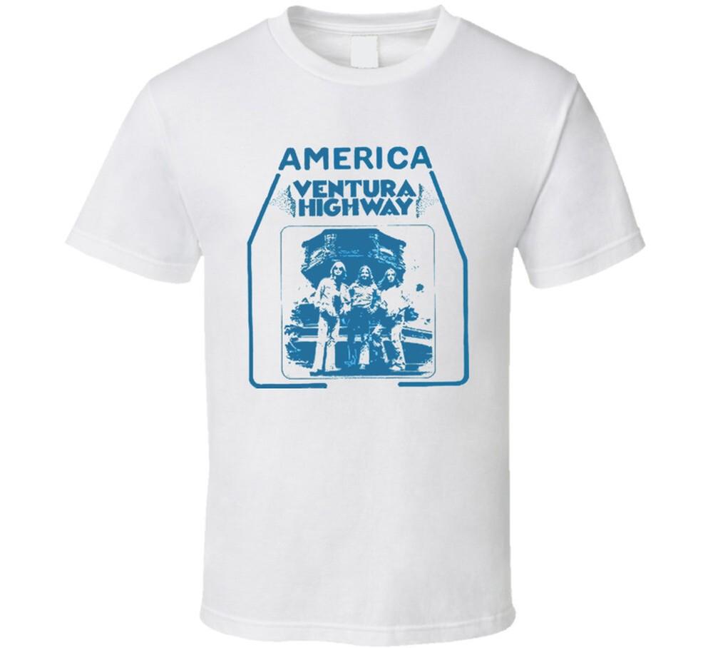 America Folk Band Ventura Highway T Shirt