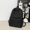 Einfarbiger Rucksack für Schüler, große Kapazität, für Damen, für Männer, Reiserucksack