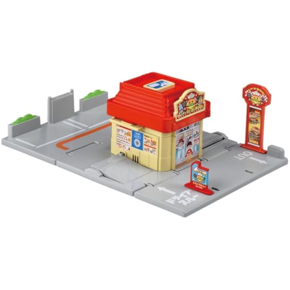 TAKARA TOMY (TAKARA TOMY) Tomica Town Drive-Thru Burger Shop