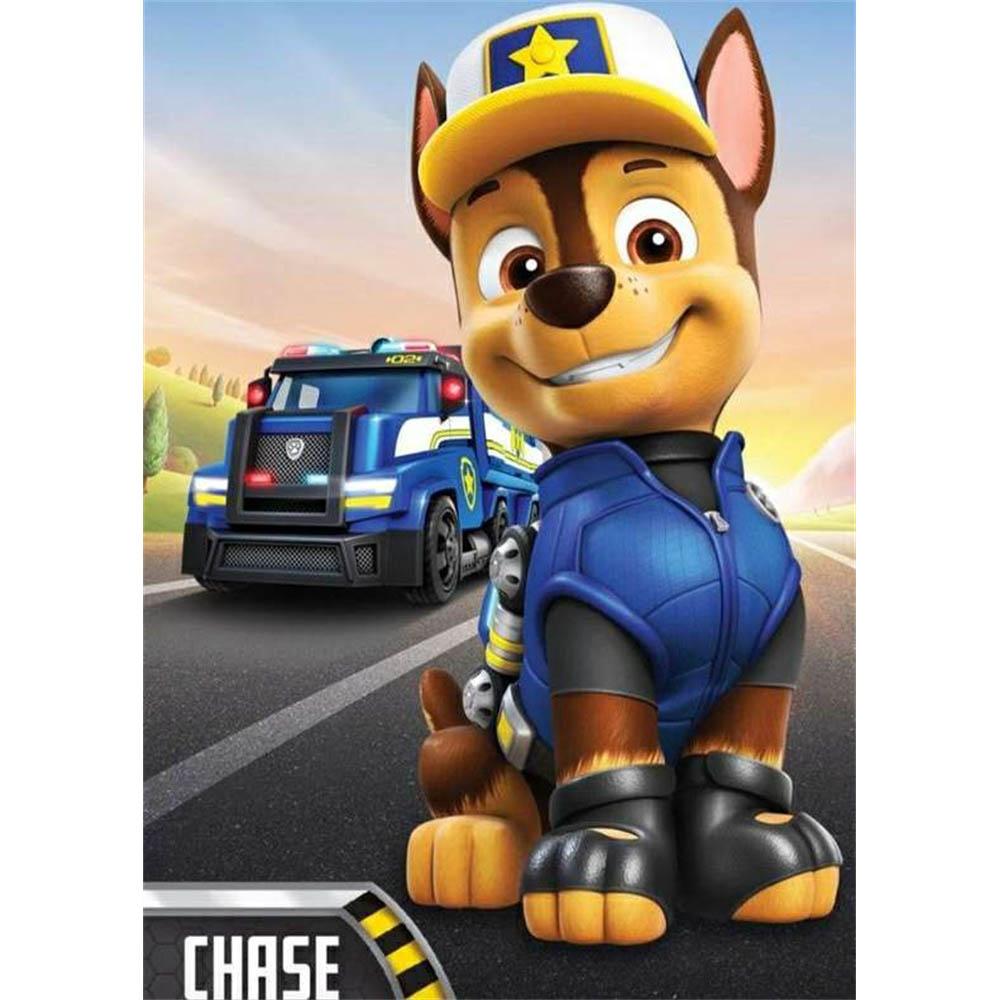 Kreskówkowy Piesek Disneya Malowanie Diamentami 5D DIY Wzór Artystyczny Drukowany Zestaw Puzzle Płótno Mozaika Ścieg Haft Domowy Dekor