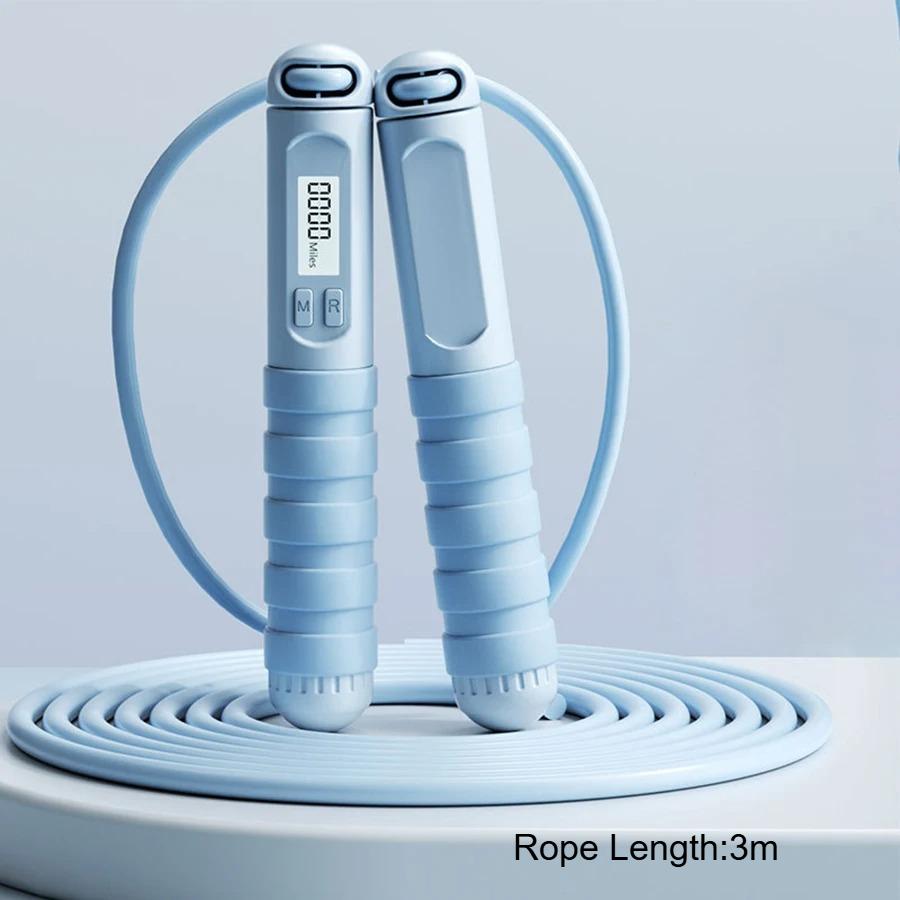 Electronic counting jump rope adult weight loss fitness exercise for men and women