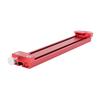 Circle Saw Guide Rail Fit for DWE575 DWE575SB DWC860W Red Aluminum Alloy Accuracy Adjustable Cutting Machine Base Guide