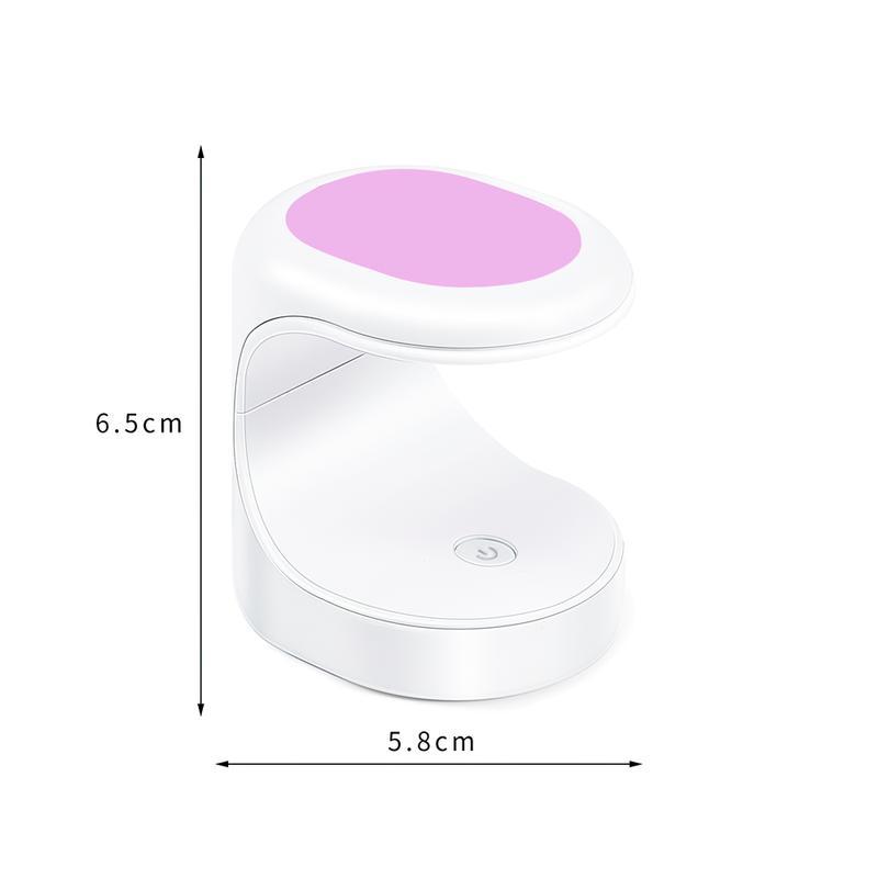 Nail Drying Lamp 16W UV LED Lamp Nail Mini Portable Nail Dryer With USB Cable Gel Nail Polish Dryer Gift Home Travel Use