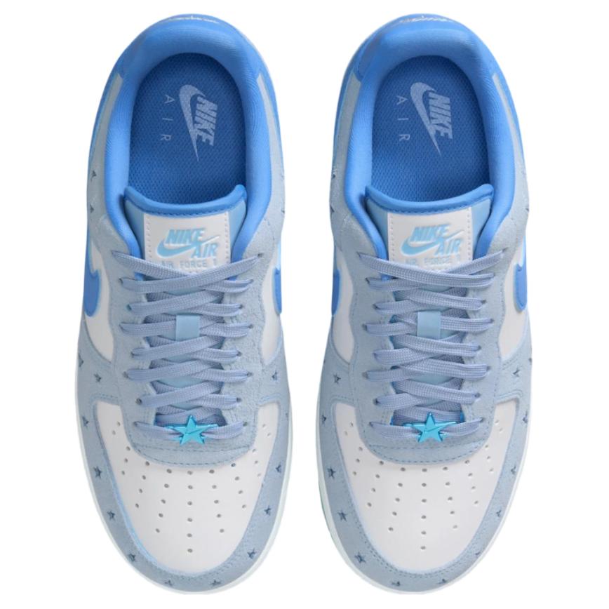 Nike  Air Force 1 07 Starstruck Women Sneakers Blue Ice-Blue White HQ8051-400