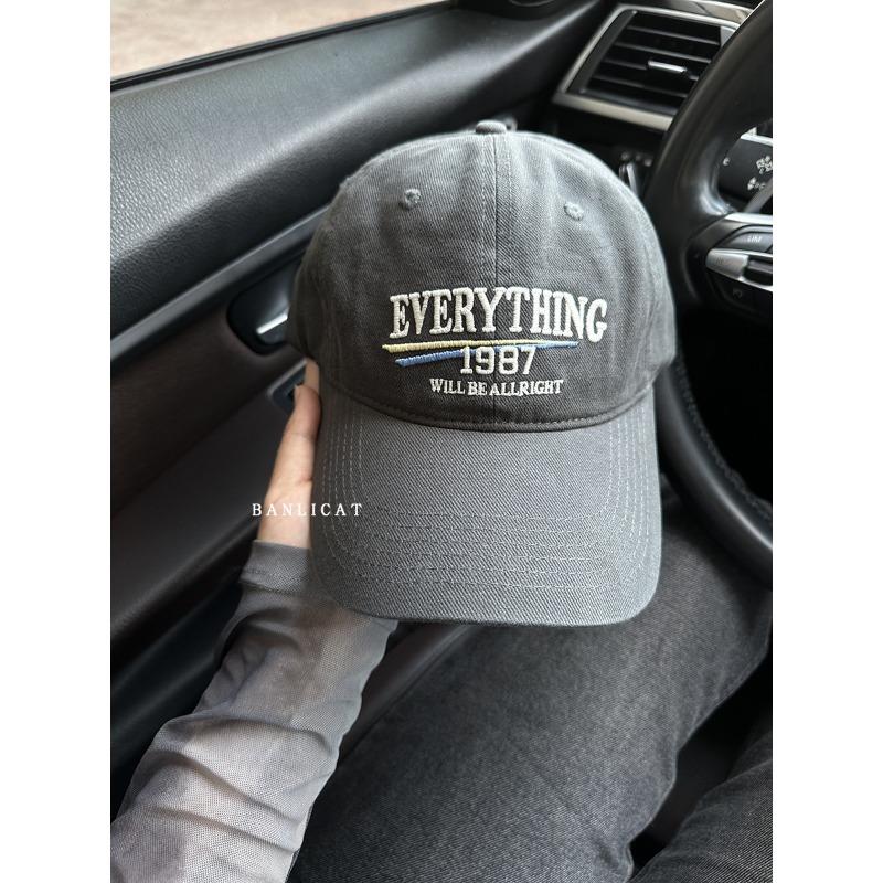 New American Retro Washing Cotton Embroidered Baseball Hat for Men and Women with Wide Brim Showing Faces with Small Duckling Hat