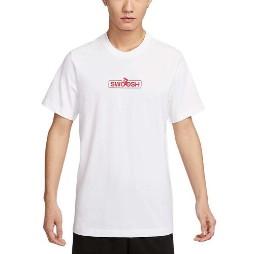 Nike Men's Casual Crew Neck Short Sleeve T-Shirt White