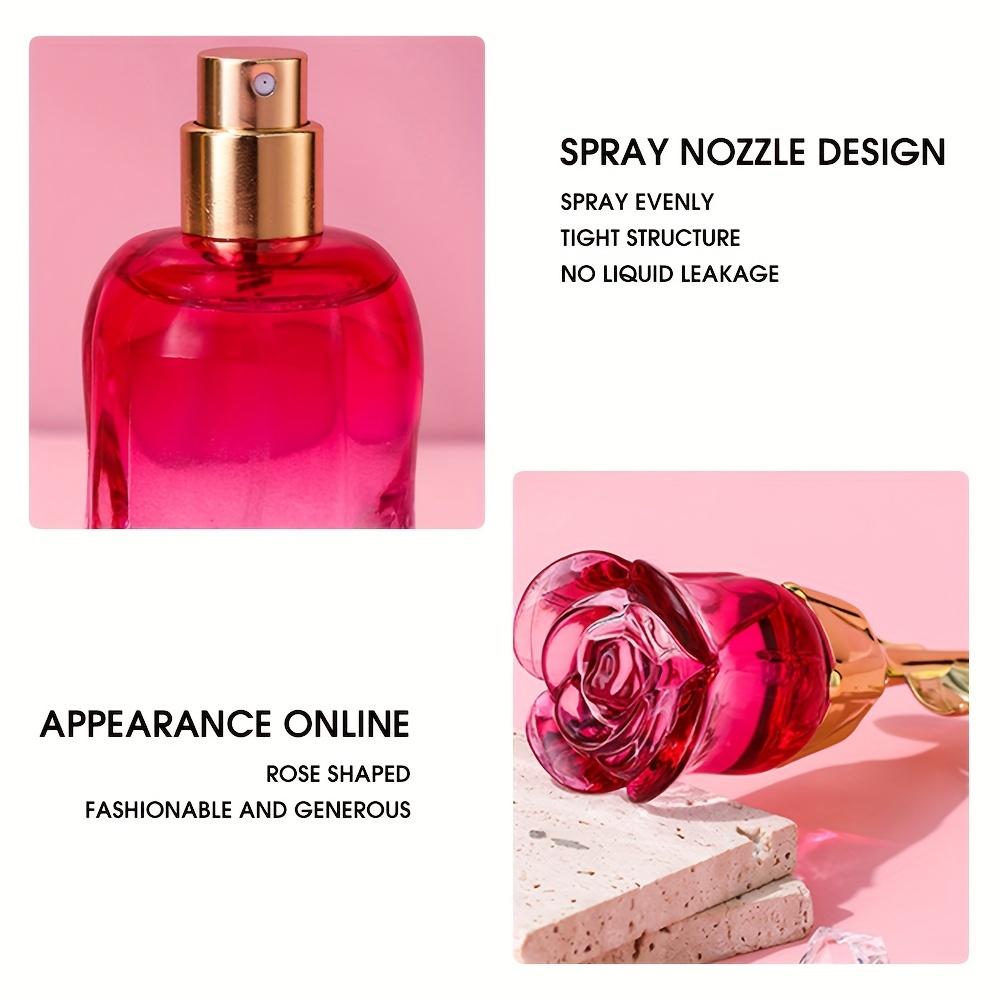 Rose Pheromone Perfume Women Long-Lasting Floral Scent Body Spray Elegant Charming Body Spray Dating Pheromone Birthday Gift