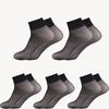 1/5Pairs Anti-slip Ultra-thin Socks Women Spring Summer Transparent Crystal Invisible Elastic Breathable Mid-tube Silk Stockings