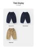 European Boy's Academy Pure Cotton Long Pants - Spring/Autumn 2026 New Style for Toddlers