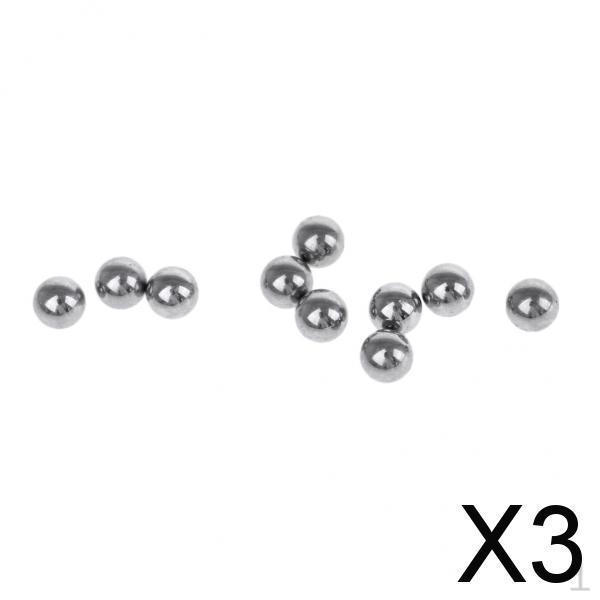 3x 10 Pieces 4.7 / 6.3mm Mountain of Steel Ball Bearing