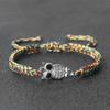 Women Men Handmade Braided Bracelets With  Owl Pendant Lucky Rope Pray Friendship Wristband Jewelry Gift