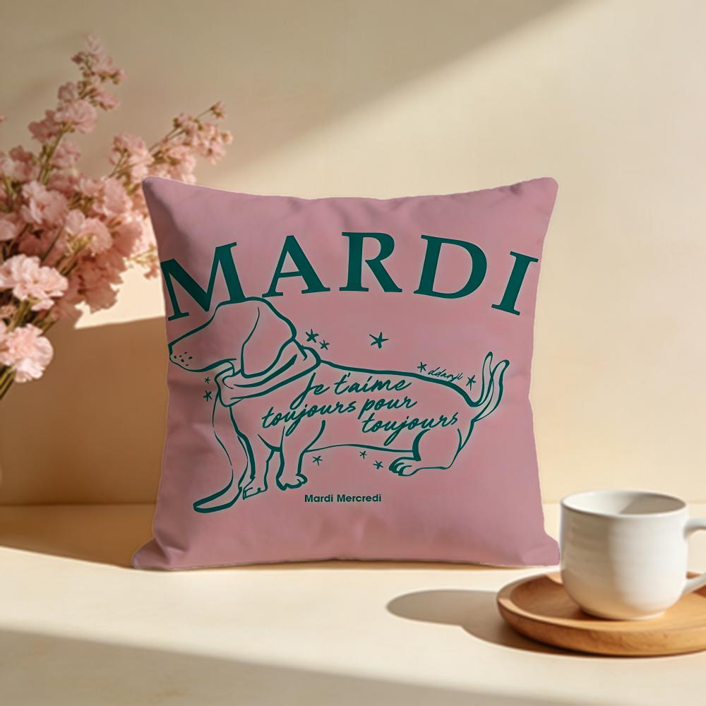 

Popular MMardi Mercredied Cushion Cover Stylish Washable Pillow Cover Ideal for Couch Bedroom Car Decoration 30X30cm