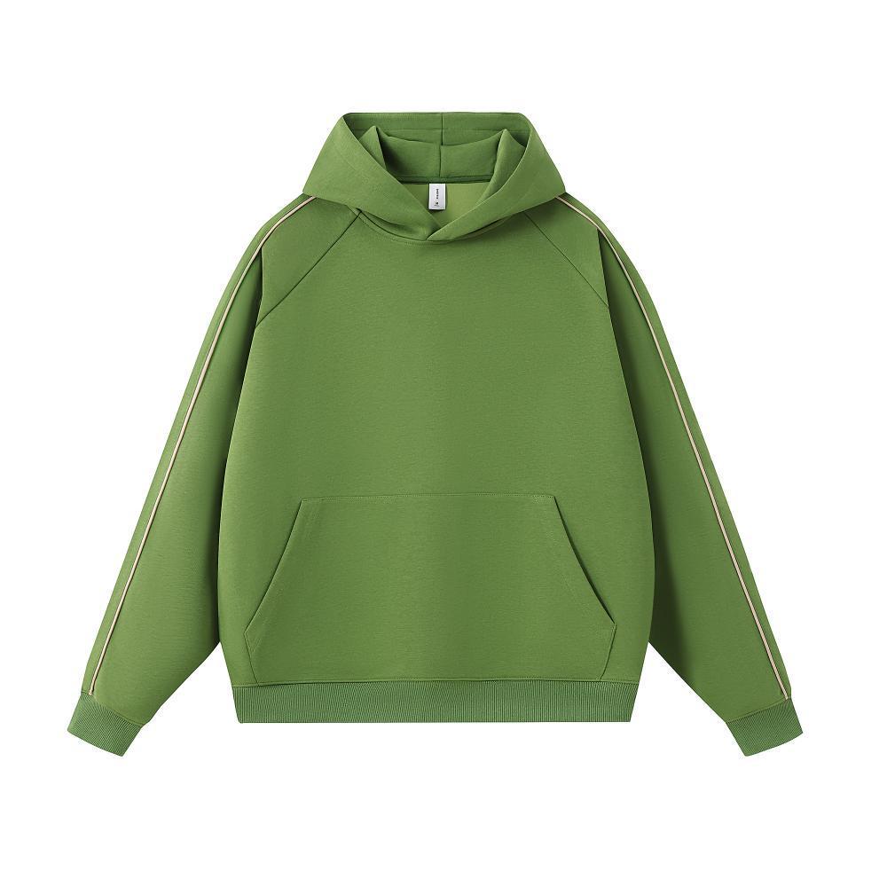 Men's Fashion Trend Loose Hooded Sweatshirt - Autumn/Winter Couple Jacket with Logo Print