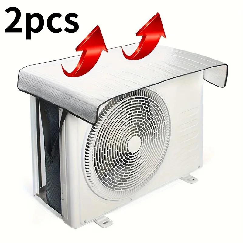 Rainproof And Temperature Reducing Air Conditioning Cover – Waterproof, Sun Proof & Heat-Insulating, Top Protective Cover for AC