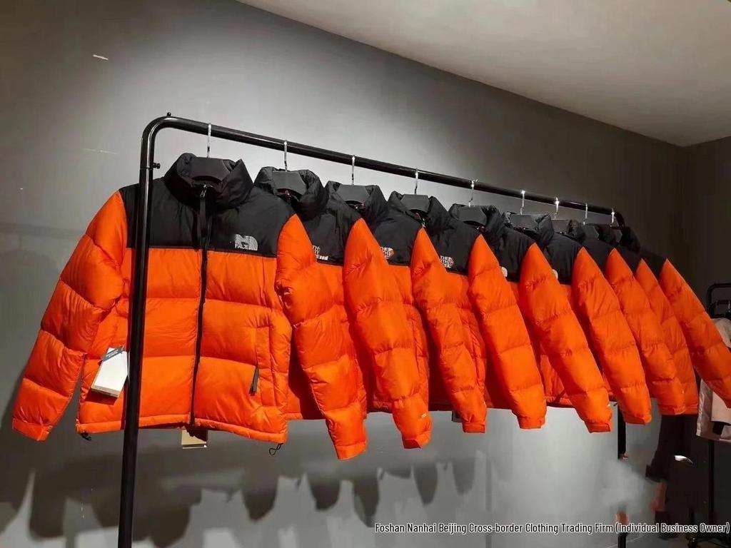 Herrenjacke von 1996, dick gefüttert, aus Baumwolle - Unisex, hochwertige, lockere Oberbekleidung im Brotstil