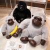 Simulation Cartoon Gorilla Doll Plush Toy Girl Pillow Large Monkey Doll Gift