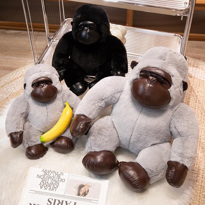 Simulation Cartoon Gorilla Doll Plush Toy Girl Pillow Large Monkey Doll Gift