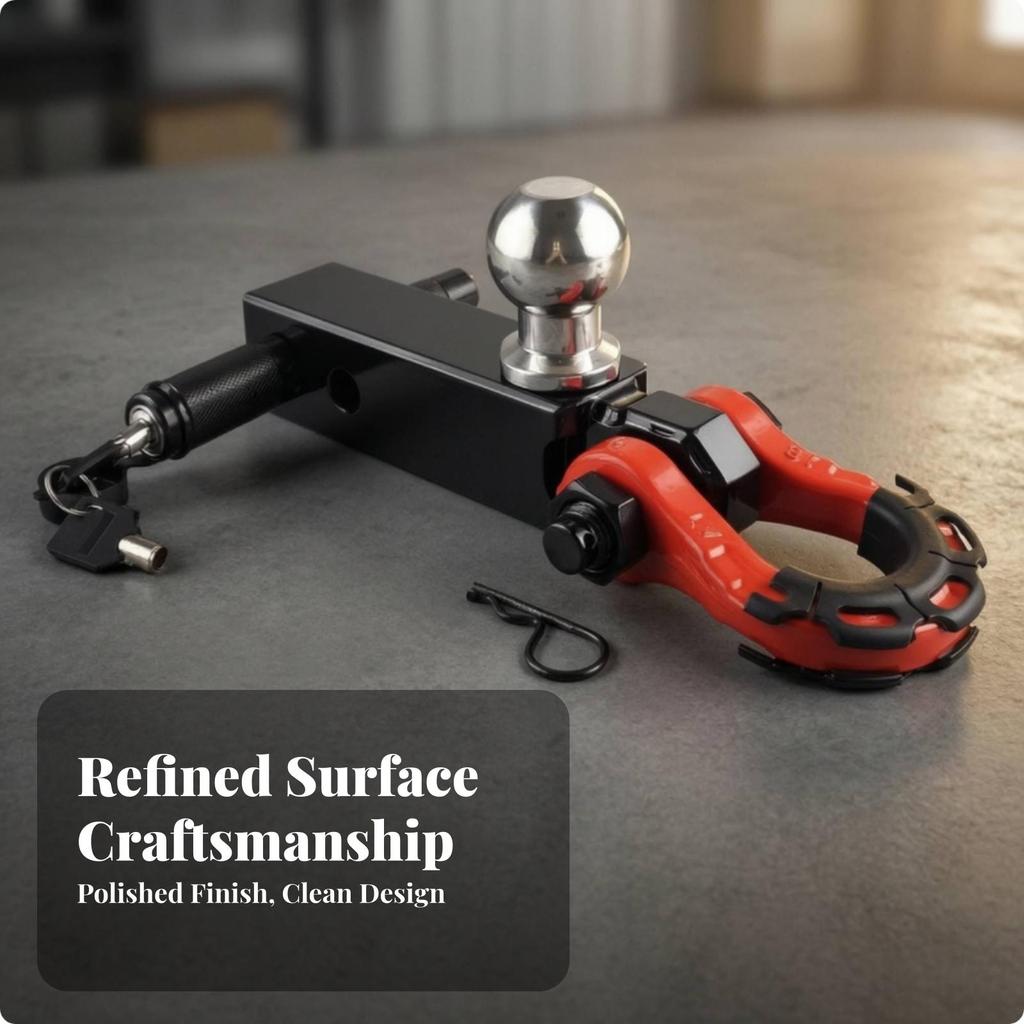 Hitch Adapter Compact Tow Mount Integrated