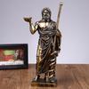 Statua in Resina di Zeus: Ornamenti Mitologia Greca per Decorazione Casa o Bar