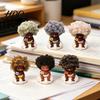 Reliable Companion Toy Mini Doll Figurine Small Resin Little Baby Desktop Warm Appearance Ornament for Car Dashboard Home Office Desk Shelf Decor