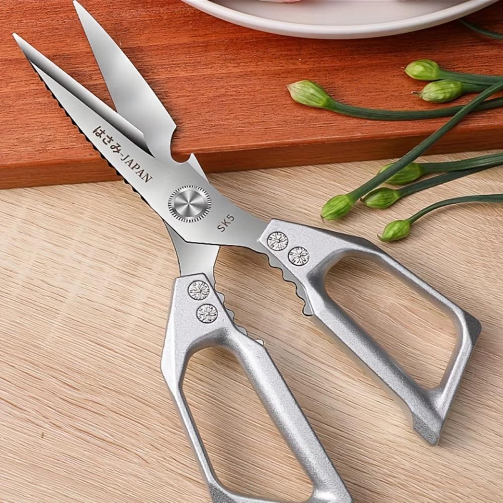 Rust-proof Poultry Scissor Thickened Chicken Bone Shear Kitchen Cutting Tool Kitchen Scissor  Nut