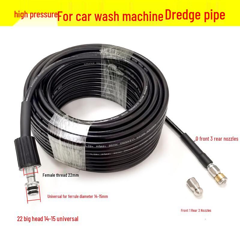 Dicky Hochdruck-Autowascher Kanalreinigungsdüse zum Spülen von Rohren.