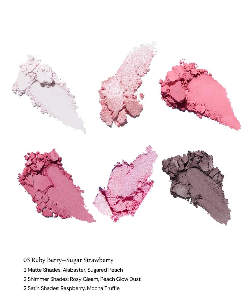 Flower Knows Bunny Garden Collection 6-Color Makeup Palette