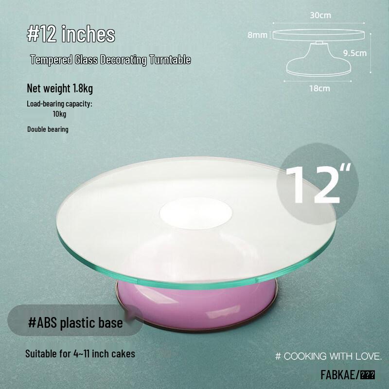Baking Cake Decorating Turntable Set
