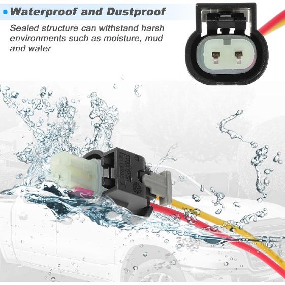 5149182AB Intake Air Temperature Sensor Connector Kit for CHRYSLER for DODGE for Jeep Replace 5149182AA/7B0906501/AX243/GT8439/EC1191