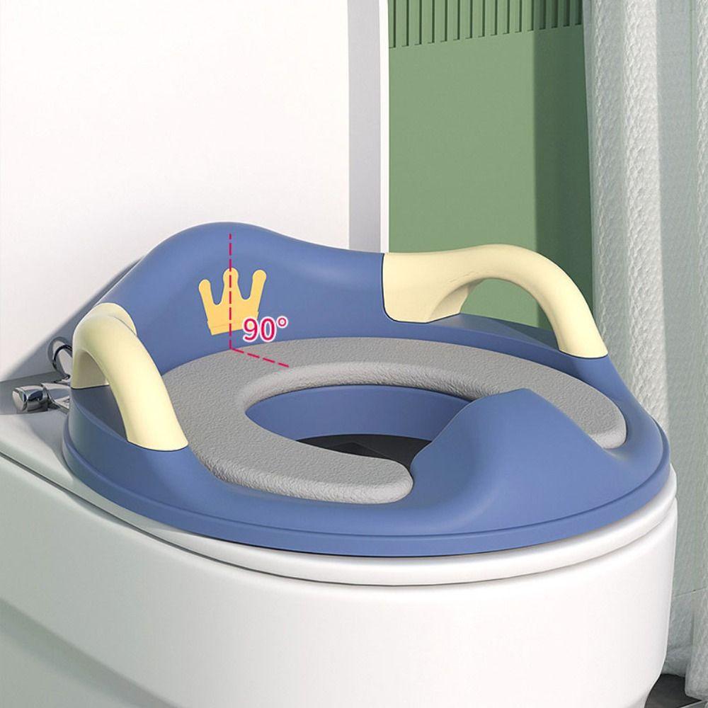 Crown Pattern Children's Toilet Seat Easy To Wash Toilet Seat Gasket for Boys Girls