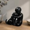 Talos 3D Printed Puppy And Boy Statue, Dog & Owner Sculpture, Hugging Figurine Decor, Home Decoration Healing Ornament Gift