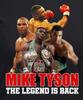 La Leggenda è Tornata Campione di Pugilato Mike Tyson Maglietta 100% Cotone Girocollo Manica Corta Estiva Casual da Uomo Streetwear