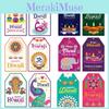 Paper Festival Diwali Decor Supplies Hang Tags For Party Venue Setup Pieces 60
