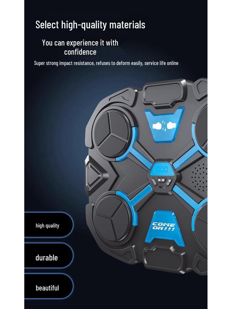 Bluetooth Smart Boxing Wall Target for Kids - Cross-Border Home Reaction Training