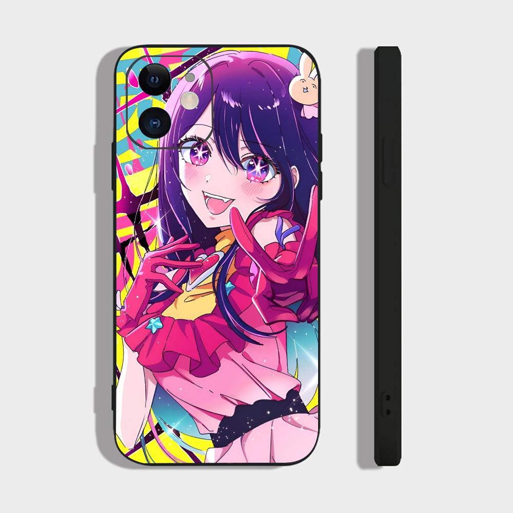 Anime A-Ai H-Hoshino Girl For Iphone 17 Air 16 Pro Max 15 14 13 Full Cover Anti-Shock MagSafe Cover